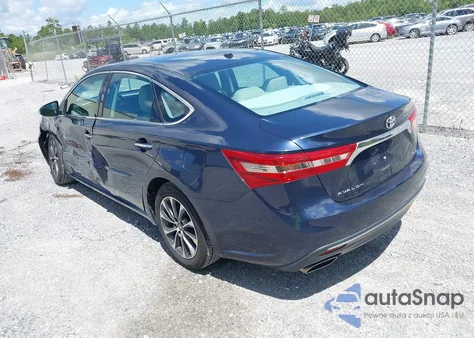 2016 Toyota Avalon Xle z USA, uszkodzony, nr VIN 4T1BK1EB0GU223611